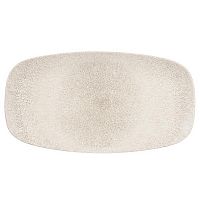 Блюдо прямоугольное CHEFS 35,5х18,9см, без борта, цвет Raku Agate Grey, Studio Prints RKAGXO141