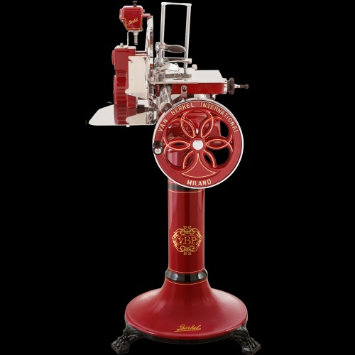 Слайсер Berkel FLYWHEEL (VOLANO) B114 НА ПОДСТАВКЕ КРАСНЫЙ