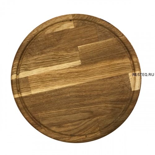 Доска для пиццы d300мм, с желобом, серия Pizzas, ясень, цвет TR01 PZ0110001-TR01