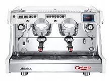 КОФЕВАРКА ASTORIA SAE/2 SABRINA/СЕНСОР/ВЫСОКАЯ ГРУППА БЕЛЫЙ/ПОДСВЕТКА/COOL TOUCH/AUTOSTEAMER