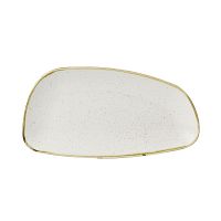 Блюдо сервировочное CHEFS GEO 30х15,5см, без борта, Stonecast, цвет Barley White SWHSGE301