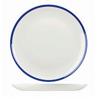 Тарелка мелкая 28,8см, без борта, Retro Blue WHBBEV111