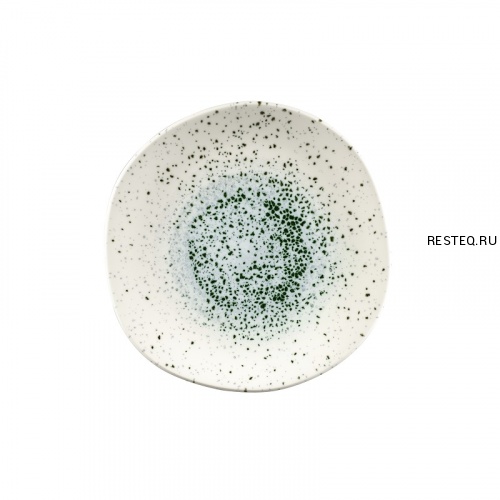 Тарелка мелкая "Волна" 26,4см, без борта, цвет Mineral Green, Studio Prints MNGROG101