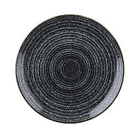 Тарелка мелкая 16,5см, без борта, цвет Charcoal Black, Studio Prints SPCBEVP61