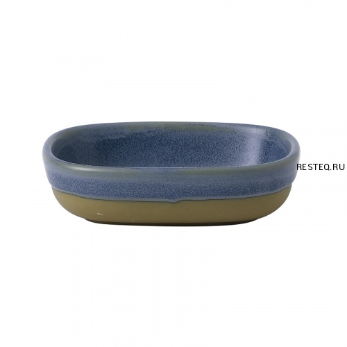 Поднос сервировочный 12х9см h3,3см, серия EMERGE, цвет Oslo Blue EMBLET121