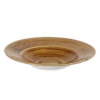 Тарелка для пасты 28см 0,47л, с широким бортом, Stonecast Patina, цвет Vintage Copper PAVCVWBL1