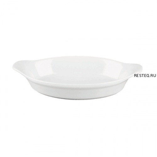 Форма для запекания овальная 28х15,6см 0,78л, цвет белый, Cookware WHCWMOEN1