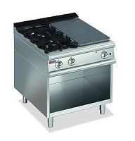 Плита со сплошной поверхностью газовая 700 серии APACH CHEF LINE LRSTG87R2SXOS