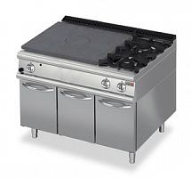 Плита со сплошной поверхностью газовая 700 серии APACH CHEF LINE LRSTG127R2DXCS