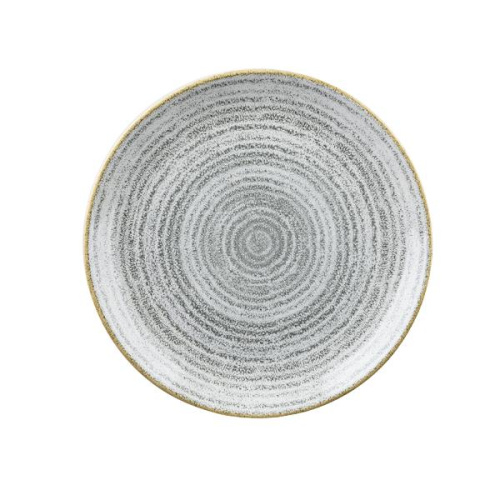 Тарелка мелкая 21,7см, без борта, цвет Stone Grey, Studio Prints SPSGEVP81