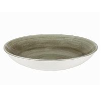 Тарелка глубокая 24,8см 1,13л, без борта, Stonecast Patina, цвет Burnished Green PABGEVB91