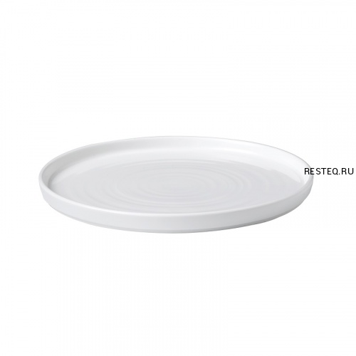 Тарелка мелкая d26см h2см, с прямым бортом, Chefs Plates, цвет White WHWP261