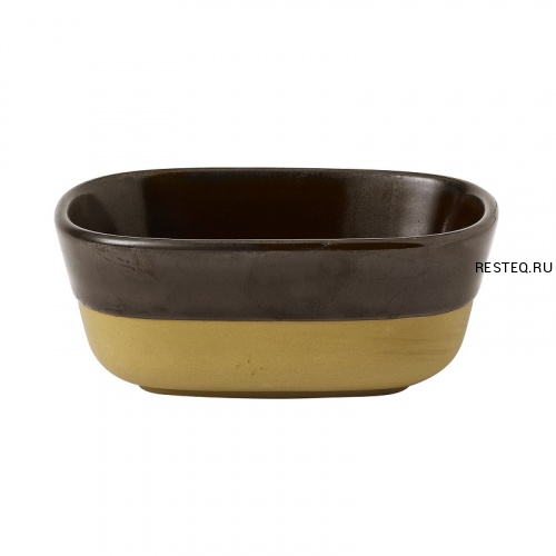 Поднос сервировочный 12х8,8см h5см, серия EMERGE, цвет Cinnamon Brown EMBRED121