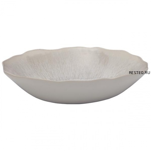 Тарелка глубокая 20см, керамика, цвет PERLE, Plume 960771