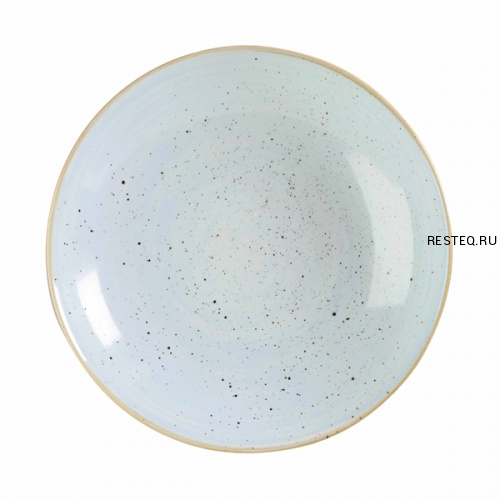 Тарелка глубокая 31см 2,4л, без борта, Stonecast, цвет Duck Egg Blue SDESPLC21