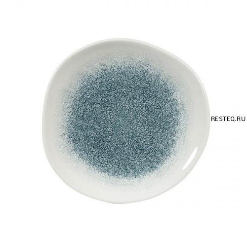 Тарелка мелкая "Волна" 18,6см, без борта, цвет Raku Jade Green, Studio Prints RKJGOG71