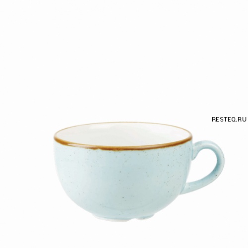 Чашка Cappuccino 227мл Stonecast, цвет Duck Egg Blue SDESCB201