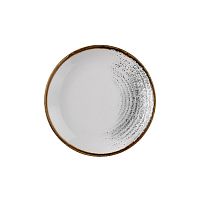 Тарелка мелкая 16,5см, без борта, цвет Jasper Grey, Studio Prints Homespun Accents HAJGEVP61
