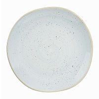 Тарелка мелкая "Волна" 26,4см, без борта, Stonecast, цвет Duck Egg Blue SDESOG101
