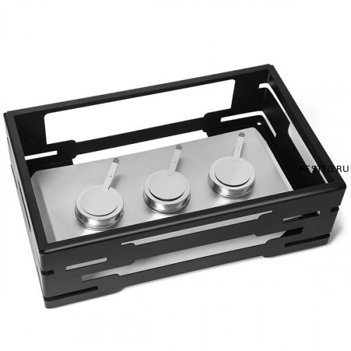 База для подогрева MULTI-CHEF 54,9х34,5см h20,3см, сталь, цвет черный SM234