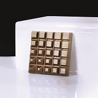 Форма д/шок. плитки 70х70мм h11мм, 50гр, 6 ячеек, п/к MA2014