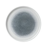 Тарелка мелкая CHEFS Walled d26см h2см, с прямым бортом, цвет Raku Topaz Blue, Studio Prints RKTBWP2