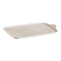 Блюдо сервировочное 32х21см h1,5см, с ручкой, керамика, серия Platters, цвет CORK 500588