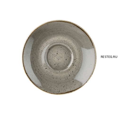 Блюдце 15,6см Stonecast, цвет Peppercorn Grey SPGSCSS1