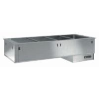 Прилавок для 1 и 2 блюд/встр. Emainox IBM2