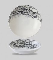 Салатник 1,14л d24,8см, без борта, цвет Kintsugi Quartz Black KAQBEVB91