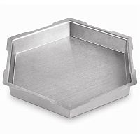 Поднос сервировочный HONEYCOMB Medium d40,6см h5,1см, шестиугольный, для льда, нерж.сталь SM123
