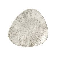 Тарелка мелкая треугольная 22,9см, без борта, цвет Stone Agate Grey, Studio Prints STAGTR91