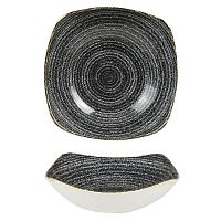 Салатник квадратный 0,94л 20,7см, цвет Charcoal Black, Studio Prints SPCBSQ91