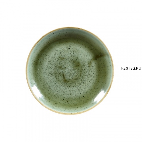 Тарелка мелкая 16,5см, без борта, Stonecast, цвет Samphire Green SSGSEVP61