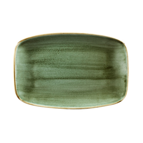 Блюдо прямоугольное CHEFS 30х19,9см, без борта, Stonecast, цвет Samphire Green SSGSOBL41