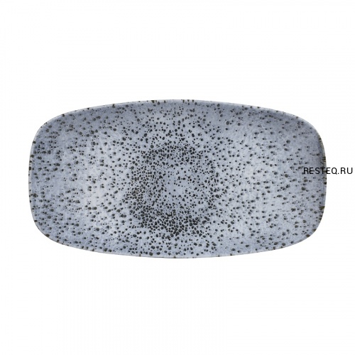 Блюдо прямоугольное CHEFS 35,5х18,9см, без борта, цвет Mineral Blue, Studio Prints MNBLXO141