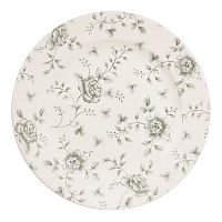 Тарелка мелкая 27,6см Vintage Prints, цвет Grey Rose Chintz RCGVP581