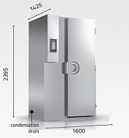 ШКАФ ШОКОВОЙ ЗАМОРОЗКИ IRINOX MF 100.2 RR DX/К-Т ДЛЯ НИЗКИХ ТЕМПЕРАТУР+РАЗОБР.