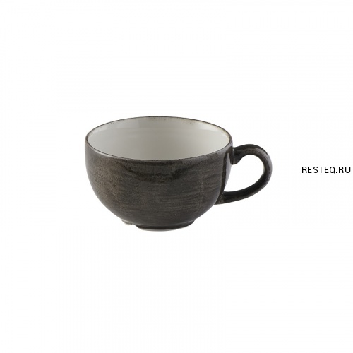 Чашка Cappuccino 227мл Stonecast Patina, цвет Iron Black PAIBCB201
