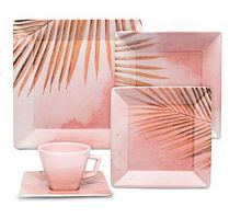 Тарелка суповая квадратная QUARTIER BOSSA 21X21CM Oxford 102444, GB02-2473