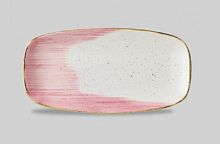 Блюдо прямоугольное CHEFS 29,8х15,3см, без борта, Stonecast, цвет Petal Pink ASPPXO111
