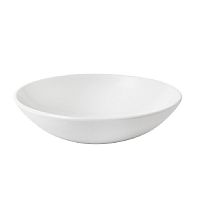 Салатник 1,14л d24,8см, без борта, Vellum, цвет White полуматовый WHVMEVB91