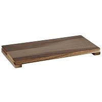 Подиум деревянный "Поднос" 34,2х16см h2,54см Buffetscape Wood ZCAWSRPB1