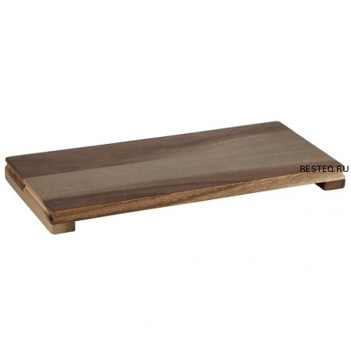 Подиум деревянный "Поднос" 34,2х16см h2,54см Buffetscape Wood ZCAWSRPB1