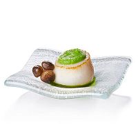 Набор емкостей для закусок Serveware 10х10см, 24шт., стекло, цвет прозрачный GLS009