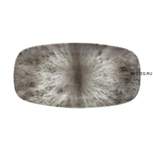 Блюдо прямоугольное CHEFS 29,8х15,3см, без борта, цвет Stone Quartz Black, Studio Prints STQBXO111