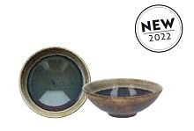 Миска 15,5*h5 см BLOOM BLUE AND BROWN BM004158088