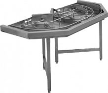 Стол угловой 1400мм правый APACH CHEF LINE L75660DX