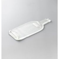 *Доска сервировочная 16х11см, матовая, стекло, серия RE (recycle), цвет бесцветный RE-PL-04-MAT