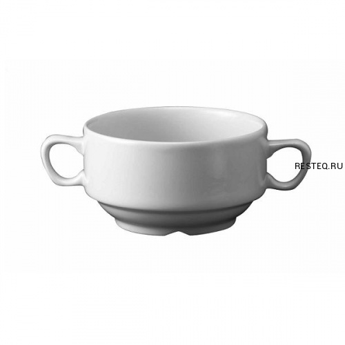 Чашка бульонная 400мл d11,5см, с ручками, WhiteWare WHCSC1